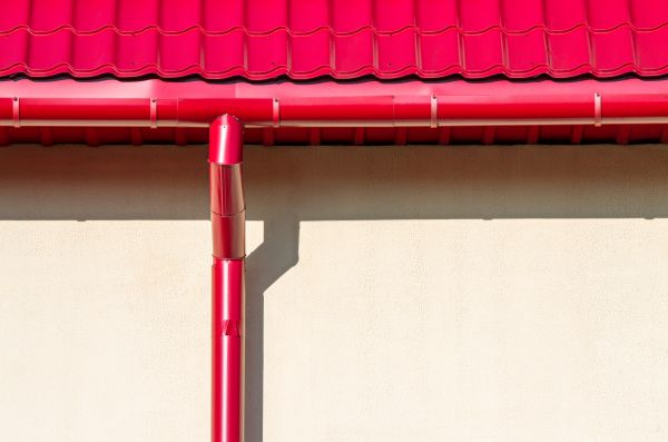 Barn Downspout Installation in Kinston