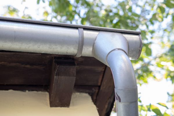 Metal Rain Gutter Installation in Kinston