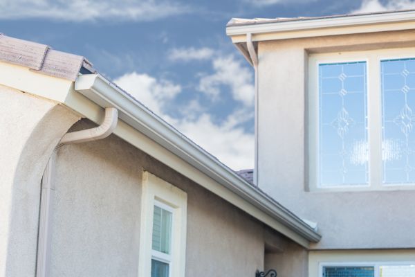 Continuous Gutter Installation in Kinston