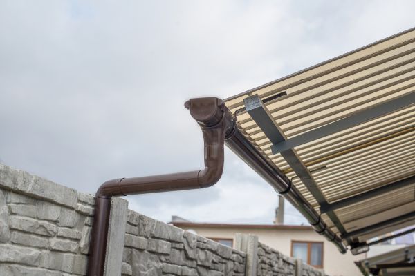 Plastic Downspout Installation in Kinston