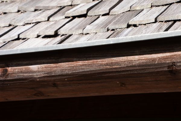 Wood Rain Gutter Installation in Kinston