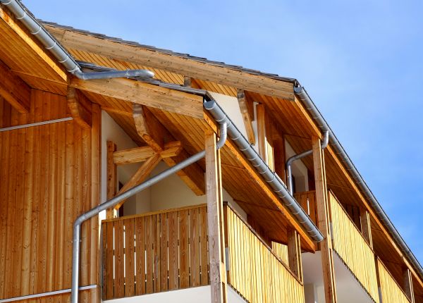 Balcony Gutter Installation in Kinston