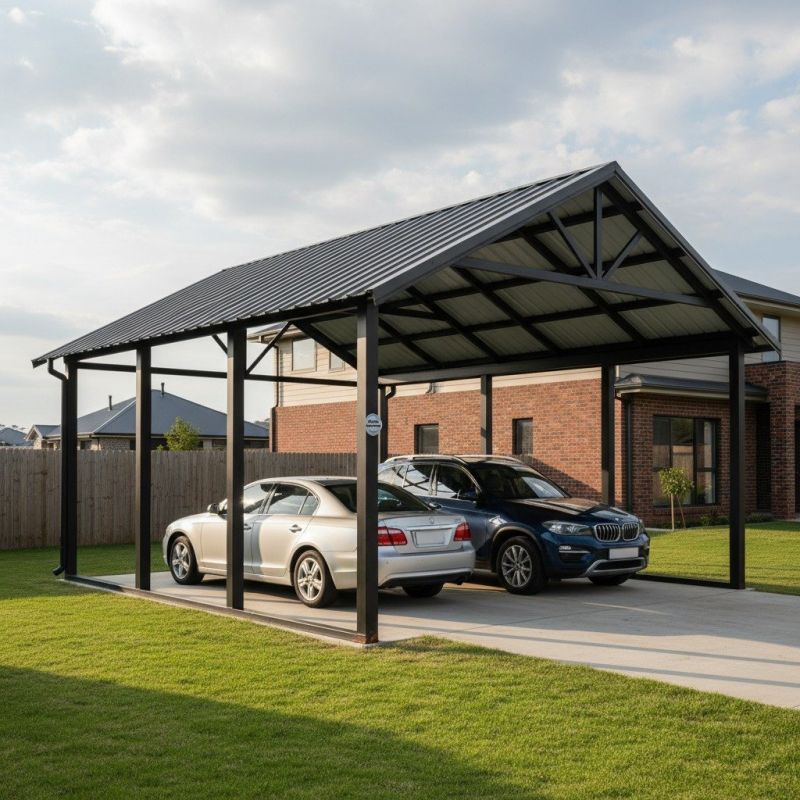 Carport Gutter Installation