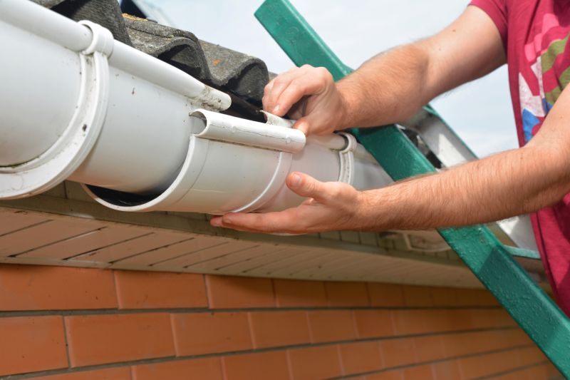 Leaking Gutter Repair detail