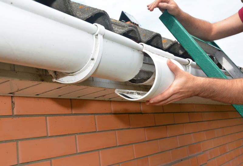 Rain Gutter Repair detail