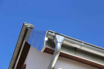 Galvanized Gutter Installation